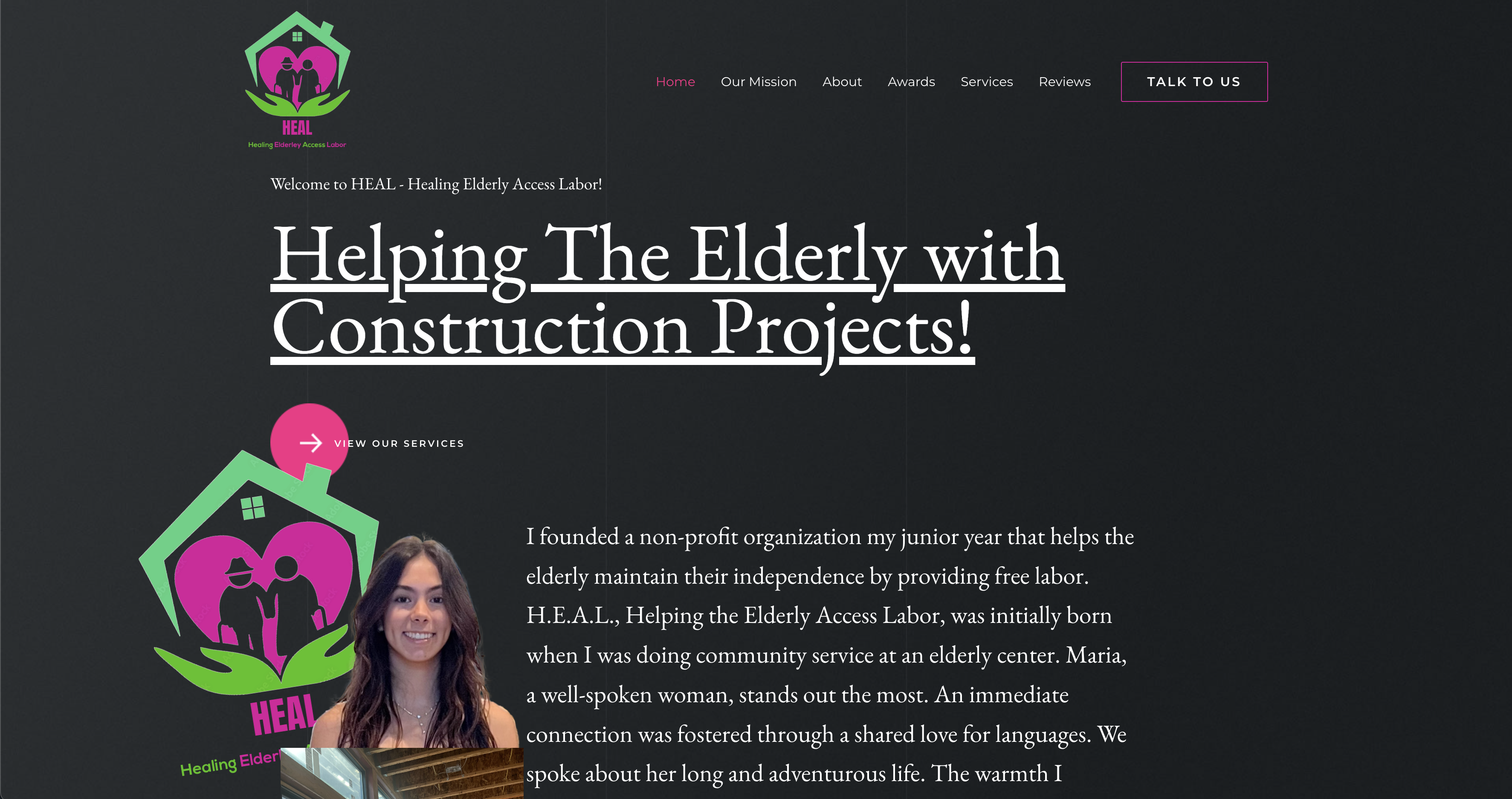 WordPress Design & Development – HEAL – Healing Elderly Access Labor! | SMACKWAGON